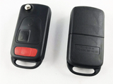 Mercedes 3 buttons flip key (HU64) PCF7935