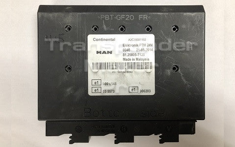 Software module 222 – MAN trucks PTM Continental