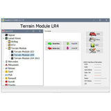 UHDS - LR0003 Land Rover change KM Terrain Module OBD