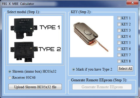 FBS X Remote Generator(for OEM remotes only)