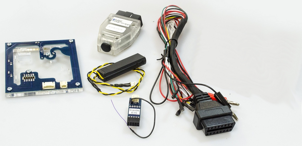 Software and hardware allows read password and program keys in vehicles with BGA keys. Update II
